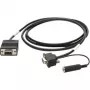 Cable serie Motorola 25-13227-03R Negro 1,83 m DB9