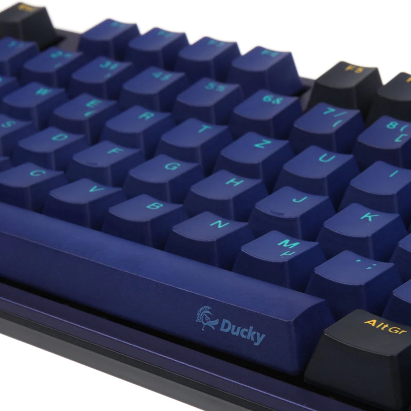 Tecla Ducky Horizon DKSA109-DEPDBBZOH material PBT Negro Azul