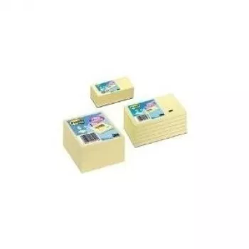 Notas adhesivas 3M BP370 76×76 mm amarillo — 100 hojas
