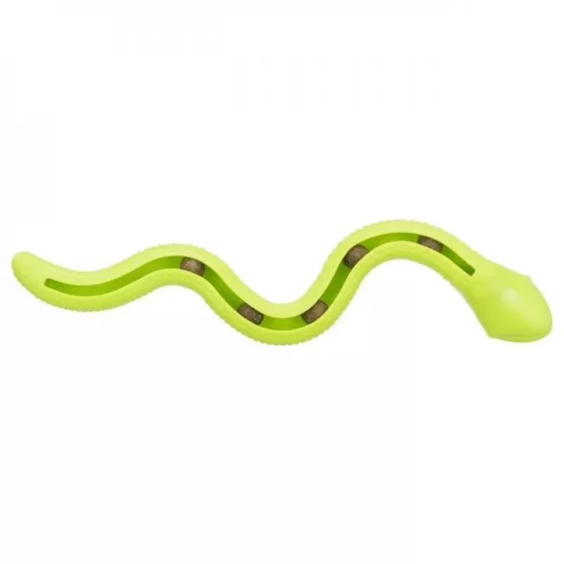 Trixie 34931 Snack-Snake juguete para perros, TPR, 27 cm