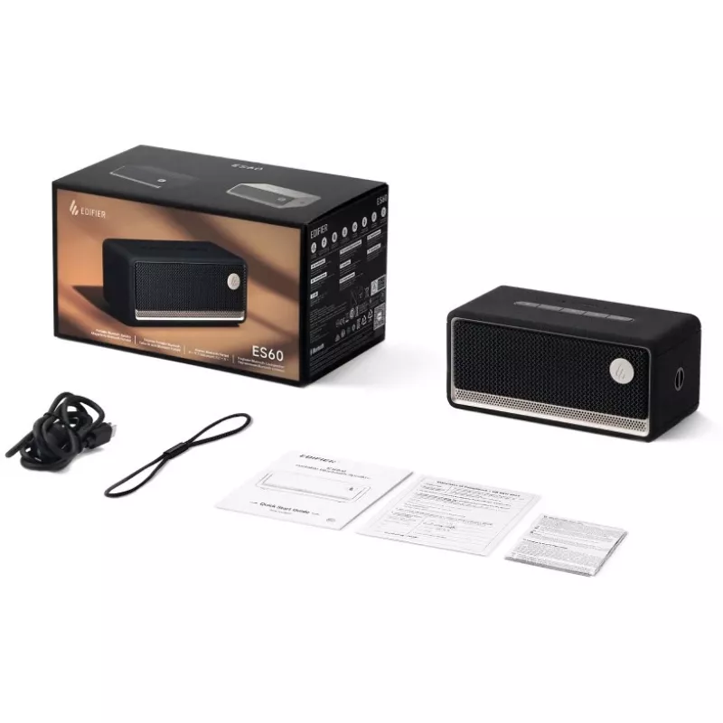Altavoz portátil estéreo Edifier ES60 Negro
