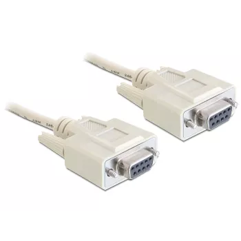 Cable serie DeLOCK 84250 Gris 5m Sub-D9