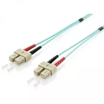 Equip cable de conexión de fibra óptica SC/SC, OM3, 3,0 m, 3 m, OM3, SC, SC