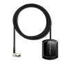 Antena GPS/GLONASS exterior QOLTEC 28 dBi 50 W con conector macho SMA en ángulo recto