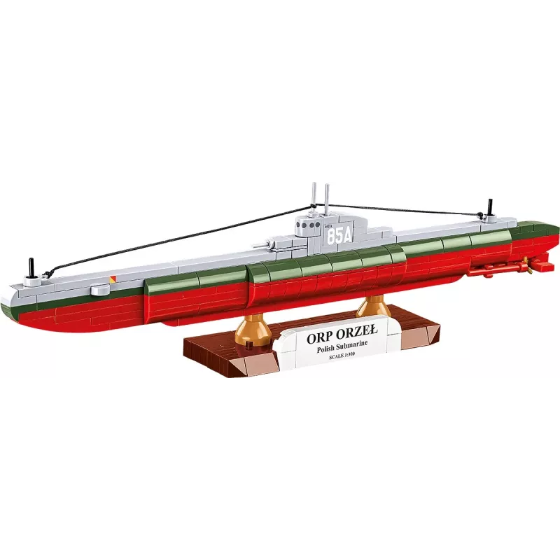 Set de construcción Cobi ORP Orzeł 193 bloques modelo de barco para montar
