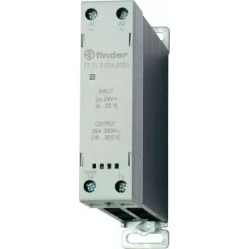 Relé SSR Finder en carcasa de 22,5 mm 77.11.9.024.8250 1 contacto NA (77.11.9.024.8250)