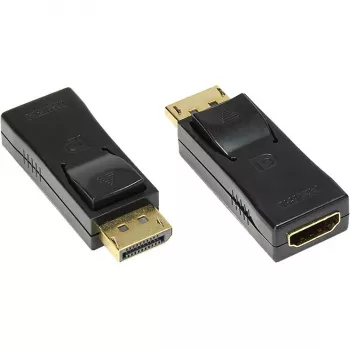 Adaptador HDMI - DisplayPort Alcasa HDMI - DisplayPort M/H negro