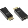 Adaptador HDMI - DisplayPort Alcasa HDMI - DisplayPort M/H negro
