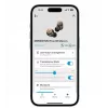 Auriculares deportivos inalámbricos Bluetooth con cancelación de ruido SENNHEISER Momentum MTW4 - blanco y plateado