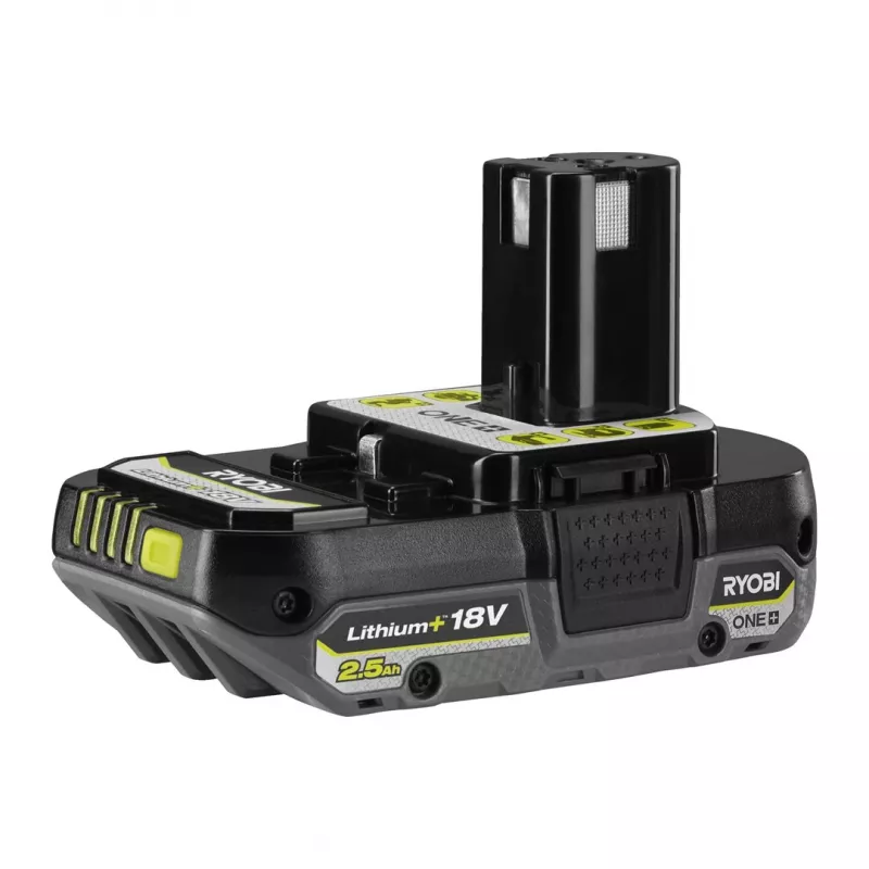 Ryobi RB18L25, batería, litio-ion (Li-Ion), 2,5 Ah, 18 V, negro, verde, 1 ud.