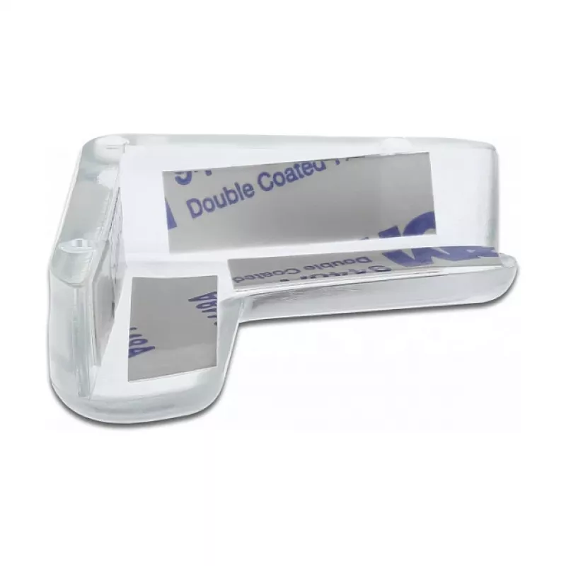 Protección de bordes autoadhesiva DeLOCK 40 x 40 x 13 mm transparente