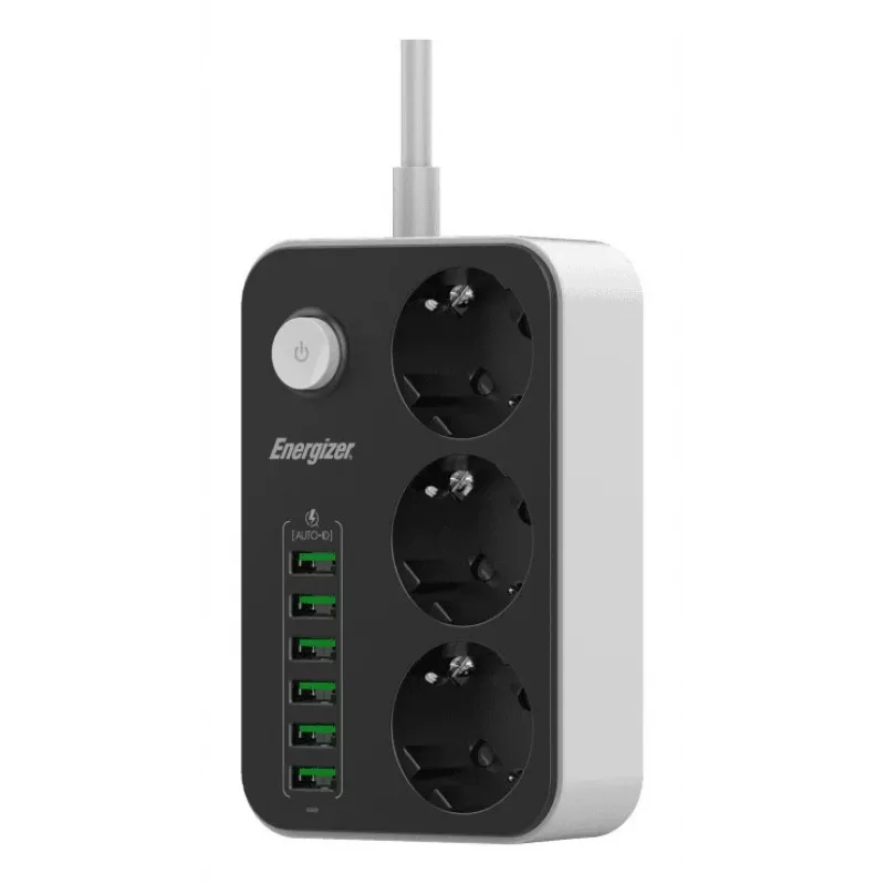Batería portátil Energizer EPB2500W01EU 2500 mAh salida USB cargador compacto