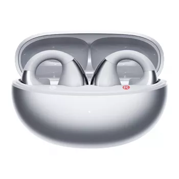 Auriculares inalámbricos de gancho QCY Crossky Clip C30S, plata
