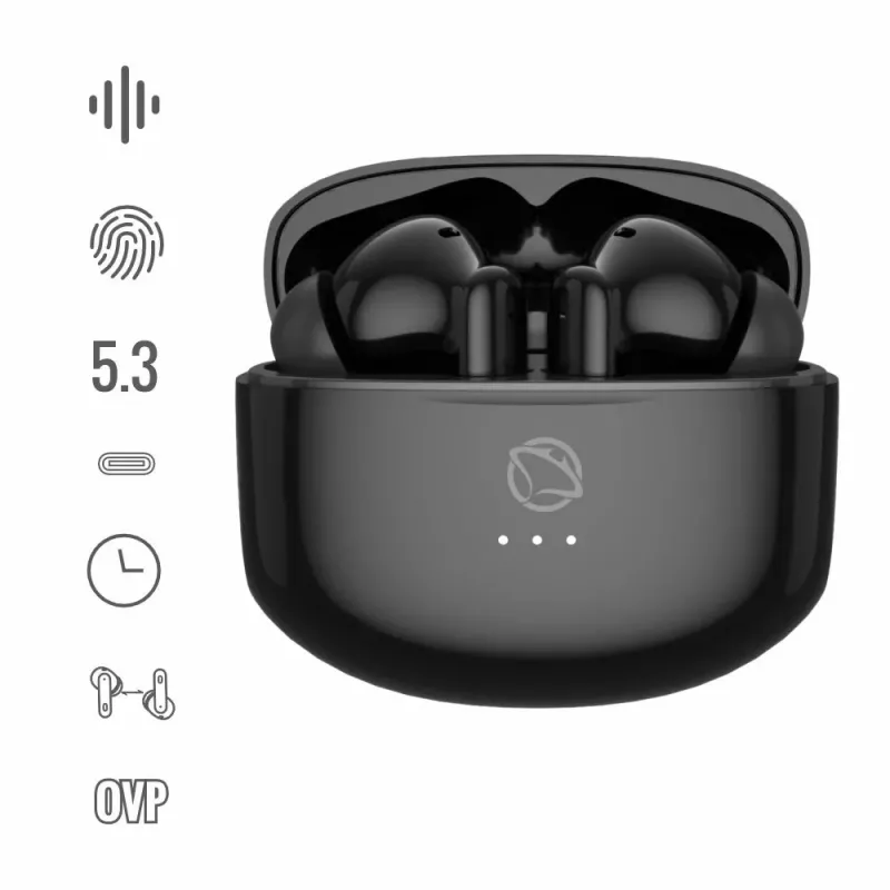 Auriculares Manta MTWS008B Rytmo Negro