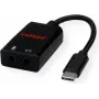 ROLINE adaptador de audio - USB-C (M) a conector jack mini estéreo