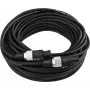 Cable de altavoz Omnitronic 3022130P, 2×2,5 mm², 20 m, negro