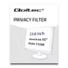 Filtro de privacidad para pantalla Qoltec 51058 monitor de 59,9 cm (23,6