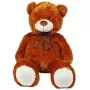 Peluche mascota osito de peluche con lazo 70 cm marrón
