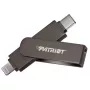 Memoria USB Patriot 256 GB USB 3.2 Lightning USB-C negra PI256GSKM30CL