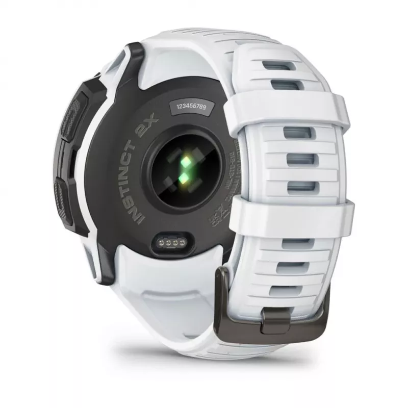 Garmin Instinct 2X Solar 2,79 cm (1,1) MIP 50 mm Digital 176 x 176 píxeles Pantalla táctil Blanco GPS (satélite)