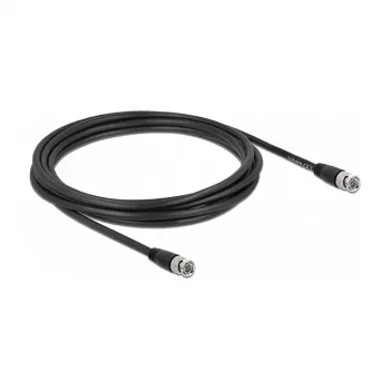 Cable coaxial DeLOCK 80083 3 m BNC negro