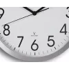 Reloj de pared MAUL MAULmove - AA - 1,5 V - aluminio - blanco - aluminio - cristal - 35 mm (9063008)