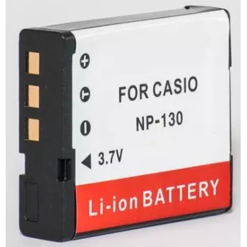 Batería de litio recargable Extra Digital NP-130 3,7 V 1250 mAh para dispositivos compatibles