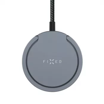 Cargador inalámbrico FIXED MagPad Pro 15W — base Qi magnética para carga rápida