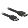 Cable SATA DeLOCK 85641 2 m eSATA negro