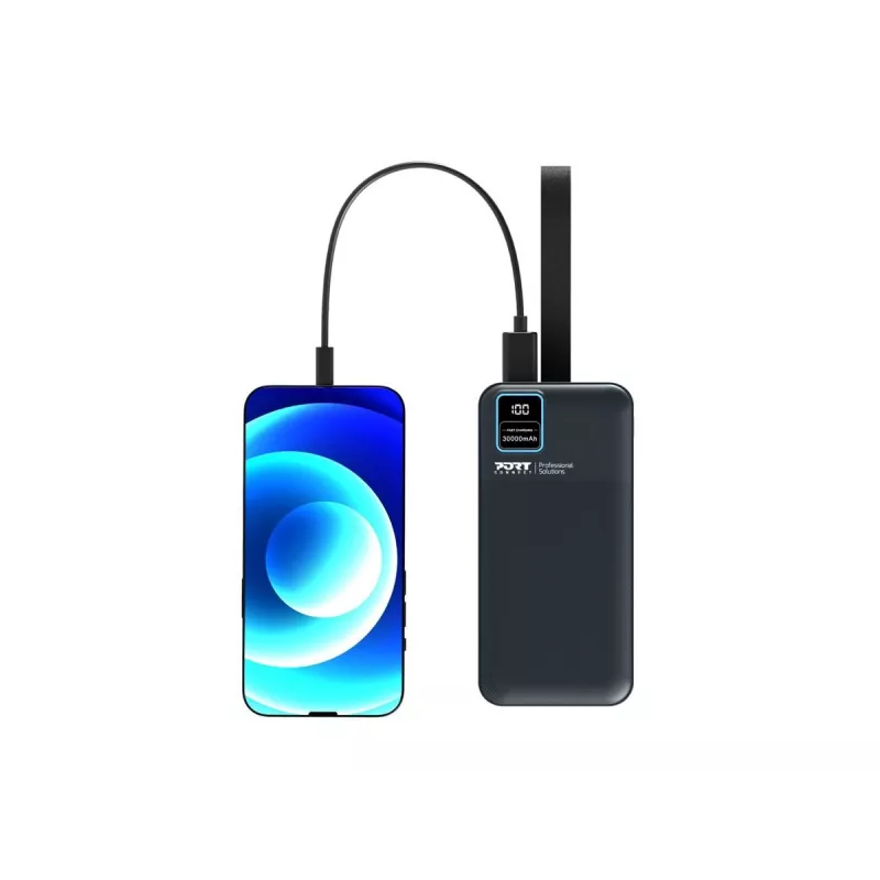 Cargador portátil Port Designs 907003 30000 mAh