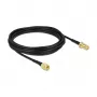 Cable de antena DeLOCK SMA macho a SMA hembra LMR/CFD100 5 m
