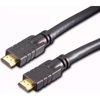 Cable HDMI e p HDMV 401/20 LOSE — 20 m, HDMI tipo A conector macho a macho, contactos dorados, negro