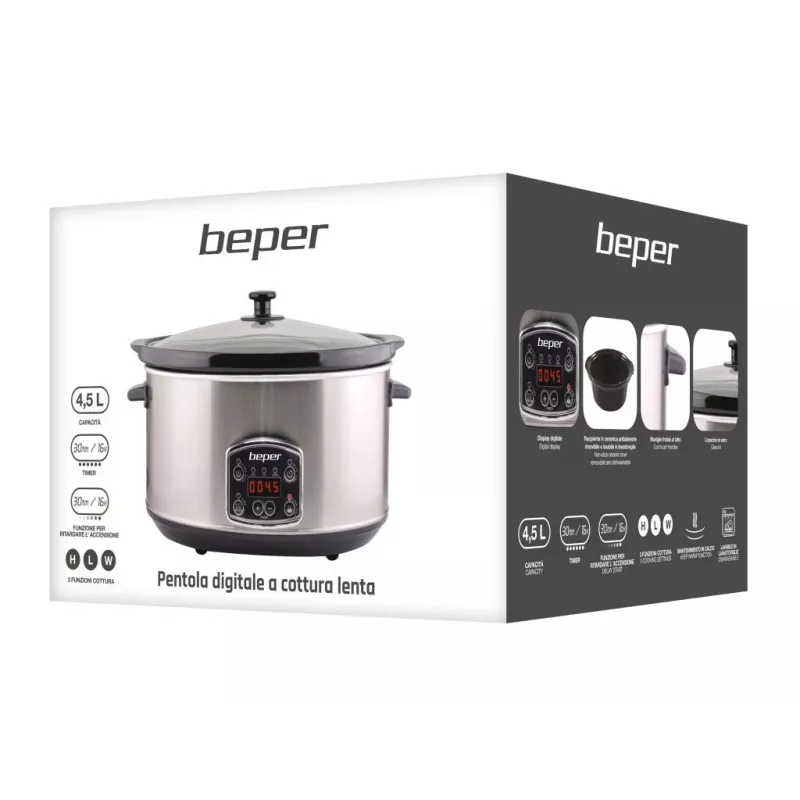 Hervidor eléctrico Beper BC.510 1,7 L 2200 W