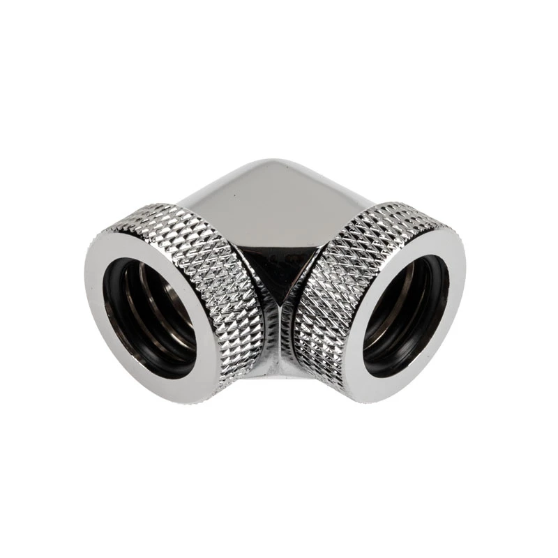 Raijintek Pelias D160906 adaptador de 16 mm a 90° (6 uds.), plateado