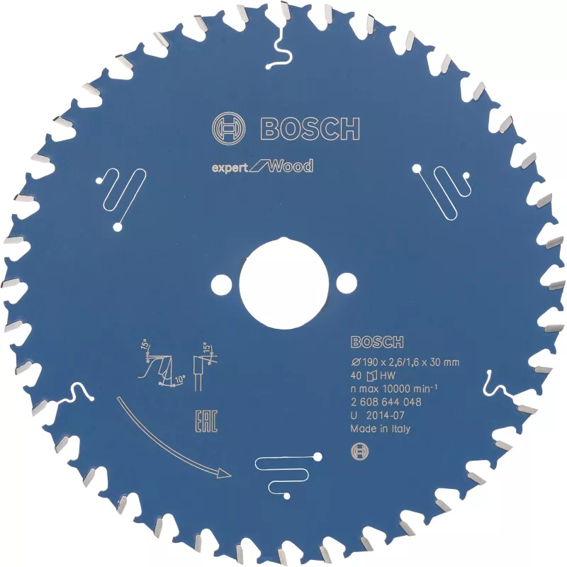 Disco de sierra circular Bosch 2 608 644 048 19 cm 1 unidad
