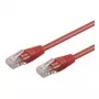 Wentronic Goobay cable de red CAT 6, U/UTP, rojo, 2 m - mixto de cobre CCA (68401)
