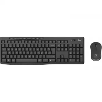Logitech MK370 Combo for Business teclado y ratón incluidos oficina RF Wireless + Bluetooth QWERTY Nordic Grafito