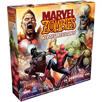 Juego de mesa Asmodee Marvel Zombies Heroes' Resistance — miniaturas cooperativas crossover Zombicide