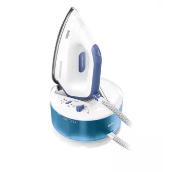Braun CareStyle Compact IS 2143 BL 2400 W 1,5 L suela EloxalPlus Azul, Blanco