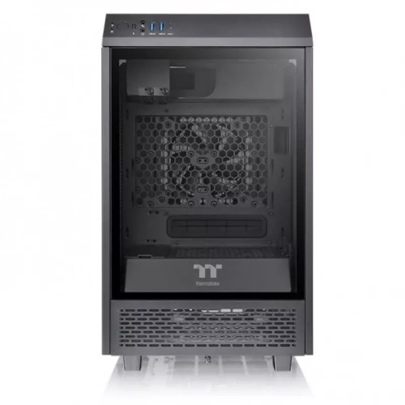 Caja de PC Thermaltake The Tower 100 minitorre negra