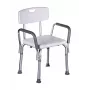 ActionMed silla de ducha con respaldo y reposabrazos