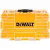 Caja de herramientas DeWalt DT70801 pequeña ToughCase almacenamiento portátil con cierres seguros