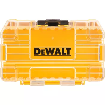 Caja de herramientas DeWalt DT70801 pequeña ToughCase almacenamiento portátil con cierres seguros