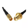 Cable coaxial DeLOCK 88577 0,2m SMA MCX Negro