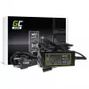 Adaptador de corriente AC-to-DC para portátil Green Cell AD74P 45W 19,5V 2,31A para interiores, Negro