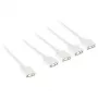 Cable divisor ARGB Kolink PGW-AC-KOL-157 30 cm blanco para conectores ARGB de 3 pines 5V-ARG
