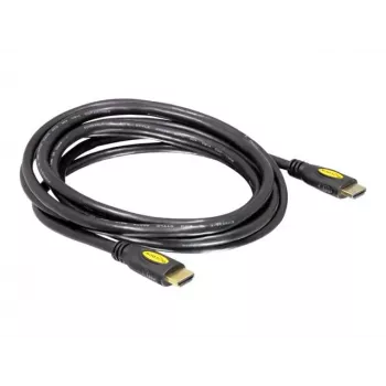 DeLOCK - Cable de vídeo/audio - HDMI - HDMI, 19 polos (M) - HDMI, 19 polos (M) - 5 m (82455)
