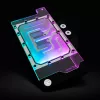 Bloque de agua EK Water Blocks acrílico cobre negro níquel transparente