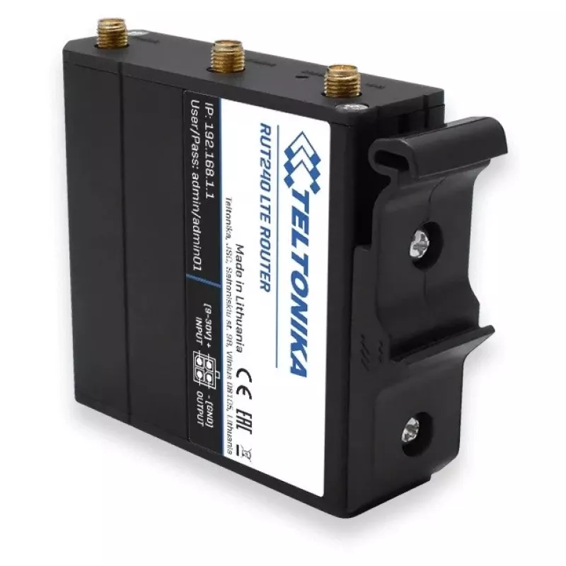 Kit de montaje Teltonika PR5MEC11 negro plástico