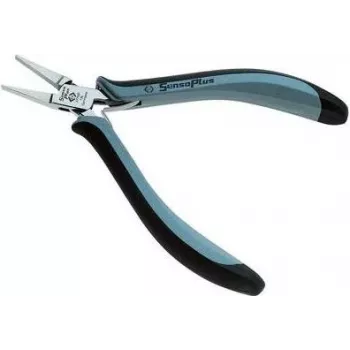 C.K Tools T3770D 120 - Pinza plana de precisión - Negro/Gris (T3770D 120)